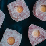 Rozenkwarts Theelichthouder