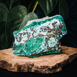 Chrysocolla met Malachiet Ruw 1