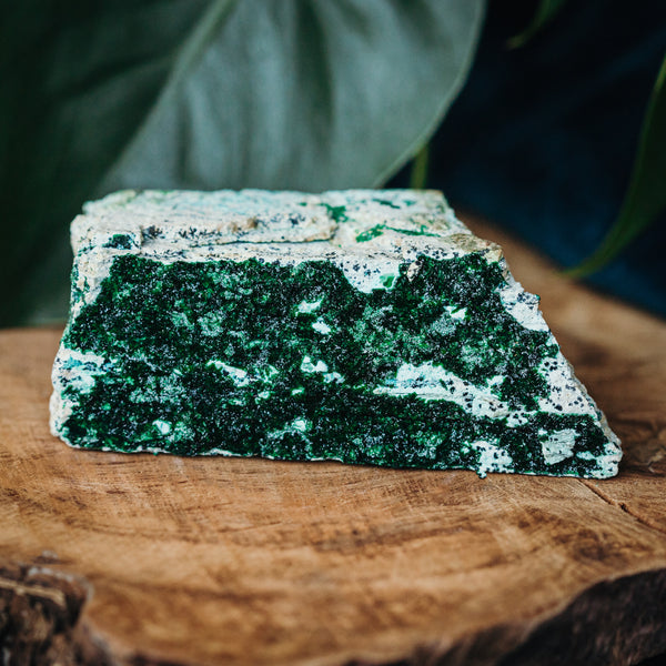 Chrysocolla met Malachiet Ruw 2